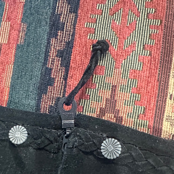 Minnetonka Black 5 layer Fringe Boots - Picture 8 of 8